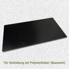 Urnenwand-Tafel vertikal "Verschlungene Herzen"
