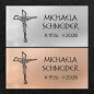 Urnenwand-Tafel horizontal "Christus am Kreuz" Urnenwand-Tafel horizontal "Christus am Kreuz"