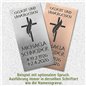 Urnenwand-Tafel vertikal "Christus am Kreuz" Urnenwand-Tafel vertikal "Christus am Kreuz"
