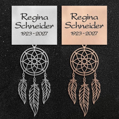 Design-Schrifttafel "Traumfänger"