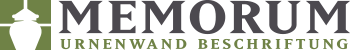 MEMORUM Urnenwand Beschriftung